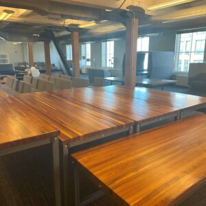 Mobile Butcher Block Tables