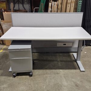 Teknion District Power Spine w/ Tables