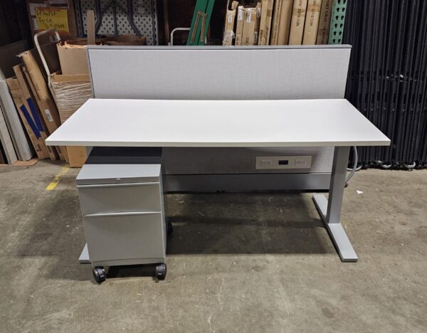 Teknion District Power Spine w/ Tables