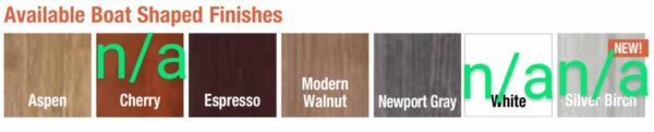 Boat Shaped Laminate Conference Tables with Accent Bases - Image 7
