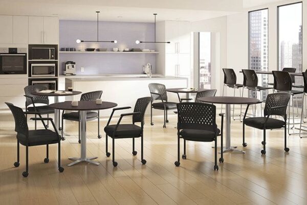Arc Heavy Duty Stacking Chairs - Image 3