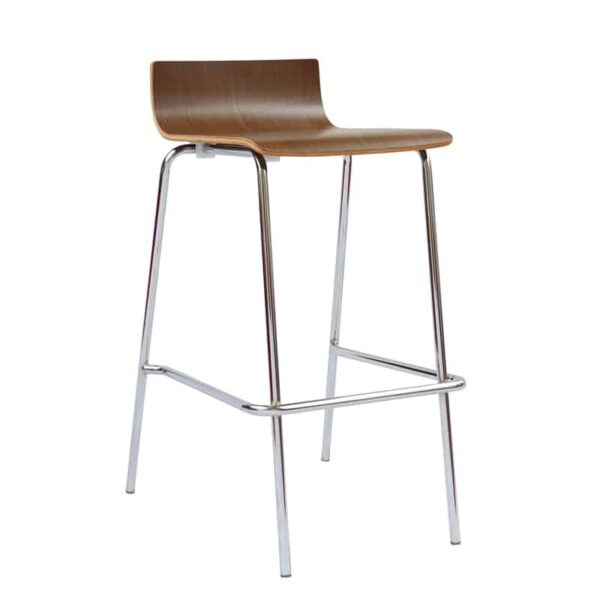 Bleeker Street Wood Stool - Image 3