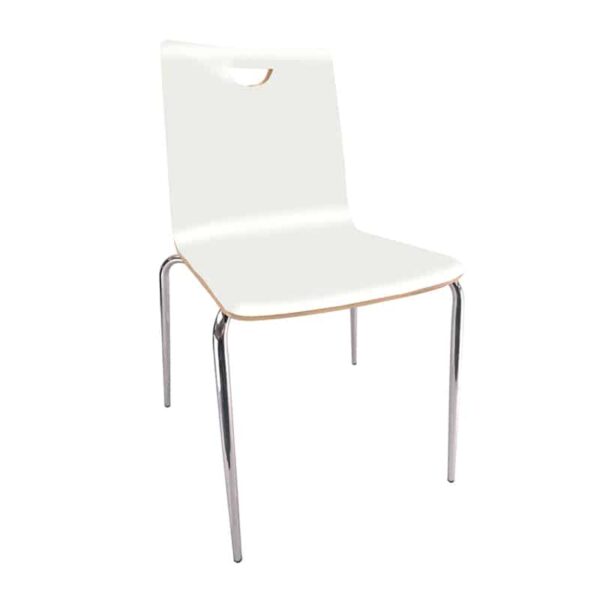 Bleeker Street Wood Shell Chairs - Image 2